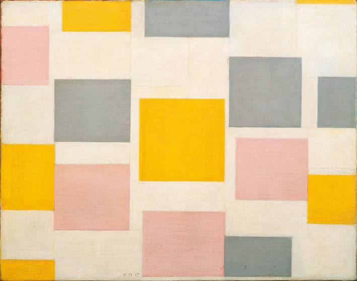  皮特·蒙德里安 Piet Mondrian ——色彩抽象画2